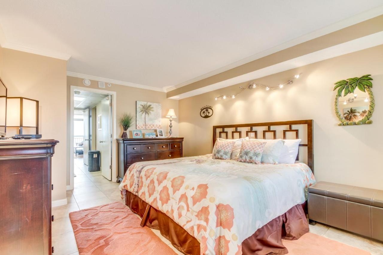Oceanfront Condo W Balcony Minutes Walk To The Beach Myrtle Beach Eksteriør bilde