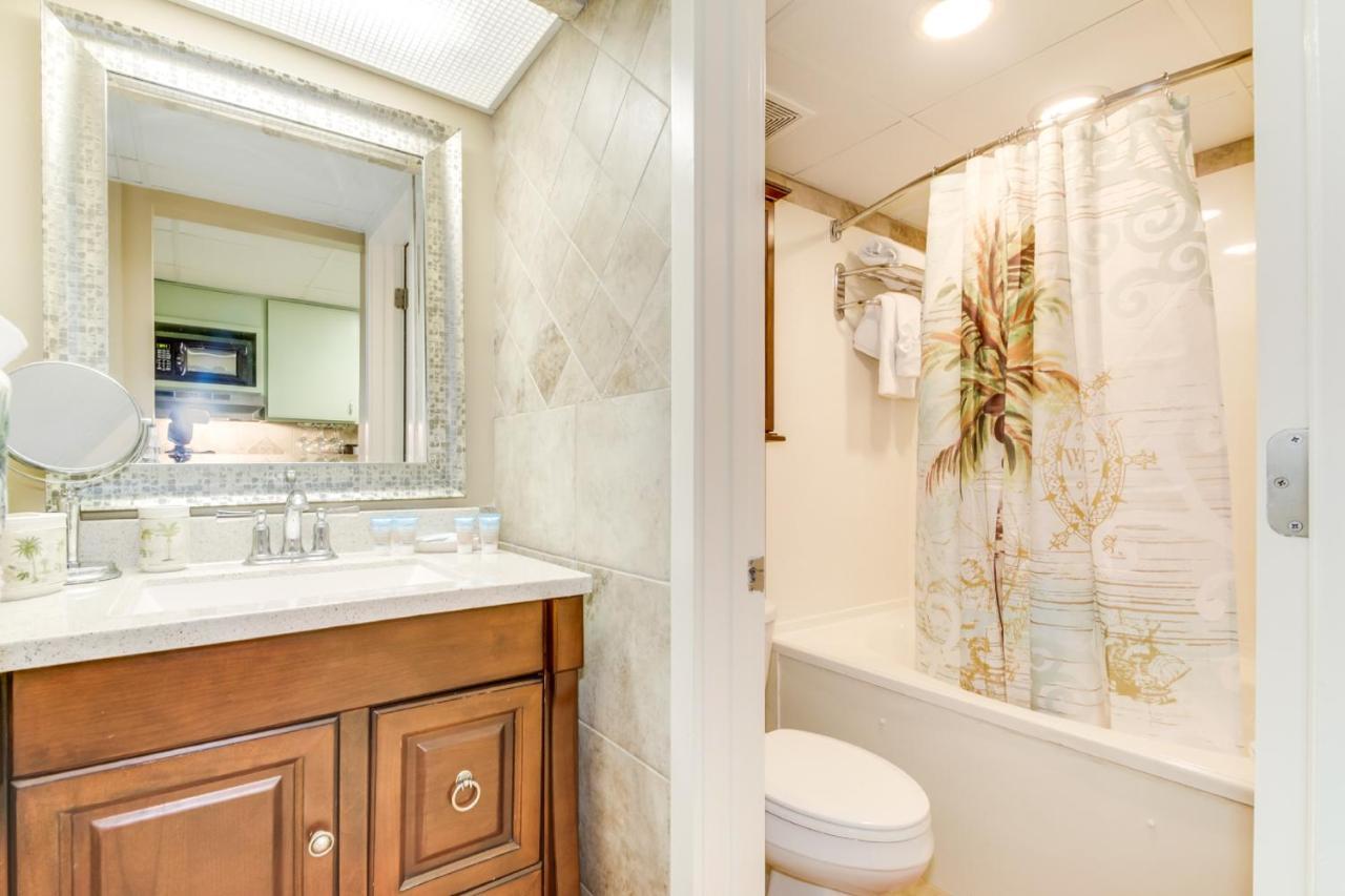 Oceanfront Condo W Balcony Minutes Walk To The Beach Myrtle Beach Eksteriør bilde