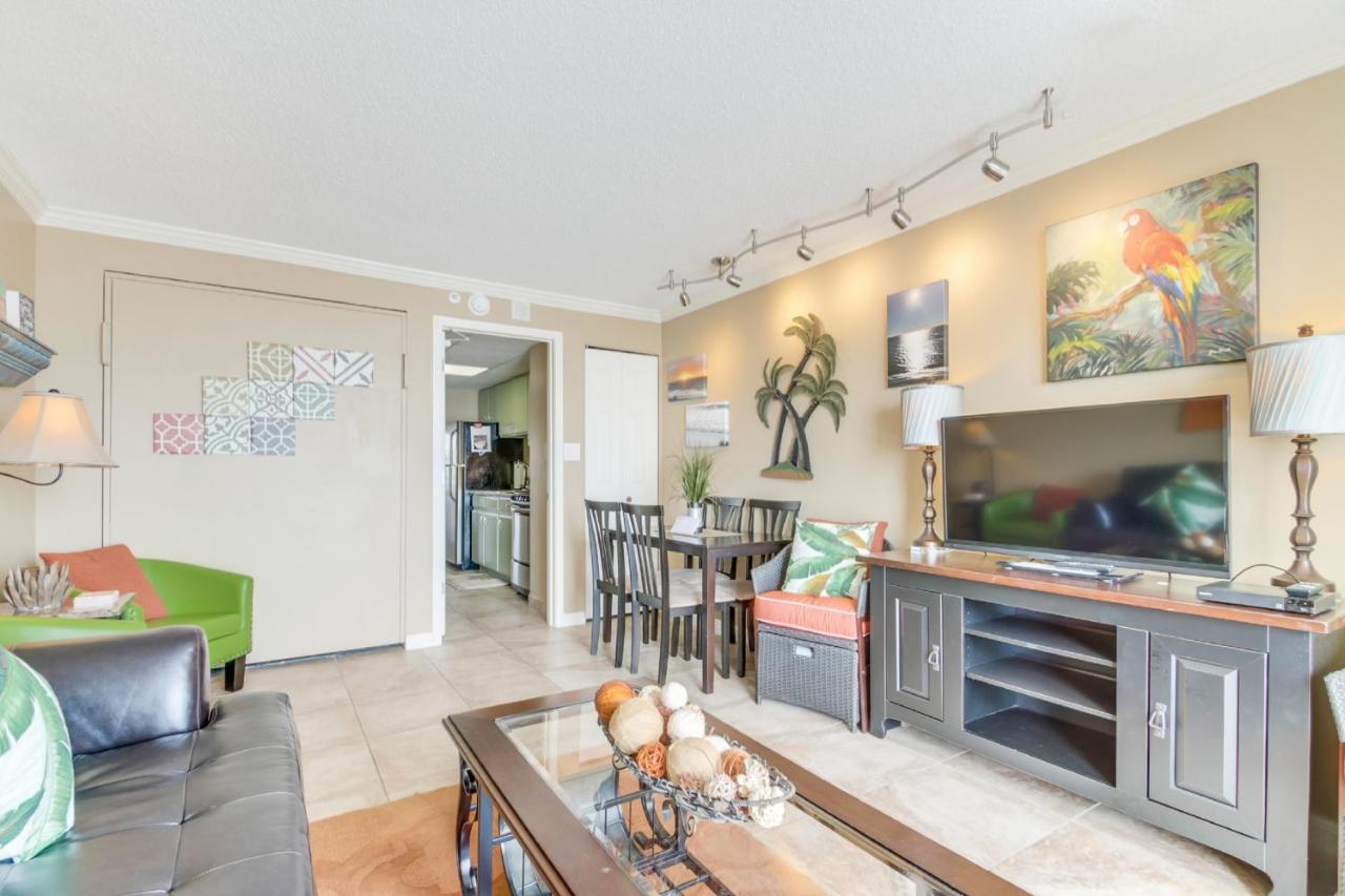 Oceanfront Condo W Balcony Minutes Walk To The Beach Myrtle Beach Eksteriør bilde