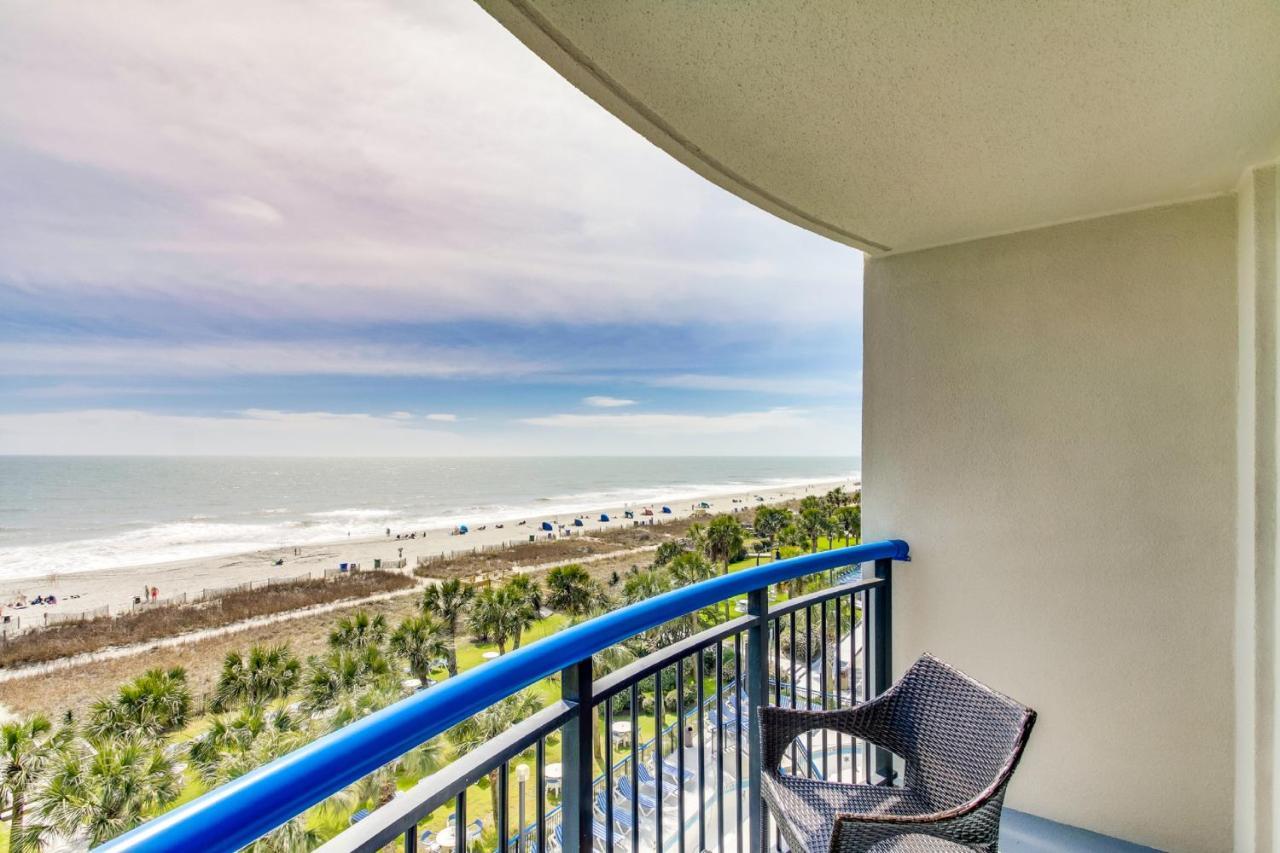 Oceanfront Condo W Balcony Minutes Walk To The Beach Myrtle Beach Eksteriør bilde